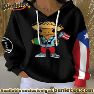 Puerto Rico Print Casual Sweatshirt - Ver 8
