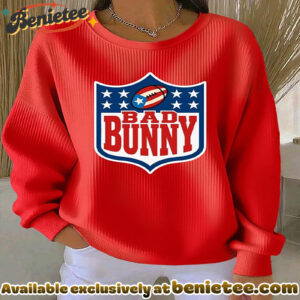 Puerto Rico Print Round Neck Sweatshirt - Ver 3