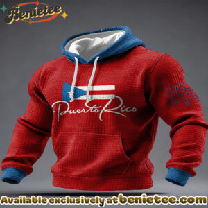 Puerto Rico Printed Hoodie - Ver 3