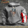 Puerto Rico Proud Art Printed Hoodie - Ver 3