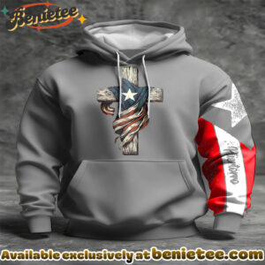 Puerto Rico Proud Art Printed Hoodie - Ver 3