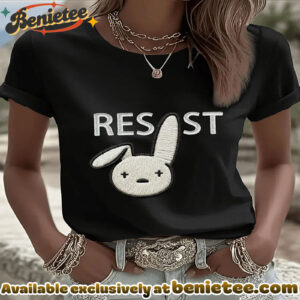 Puerto Rico Resist Print T-shirt - Ver 2