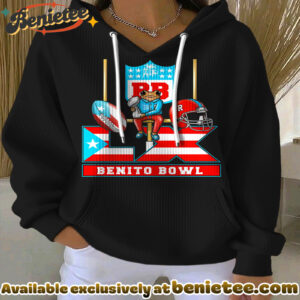 Puerto Rico Singer Benito Bowl Print Casual Hoodies - Ver 3