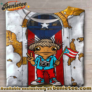 Puerto Rico Singer Printed Crew Neck T-shirts - Ver 6