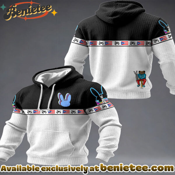 Puerto Rico Taino Art Music Lover Printed Hoodie - Ver 3