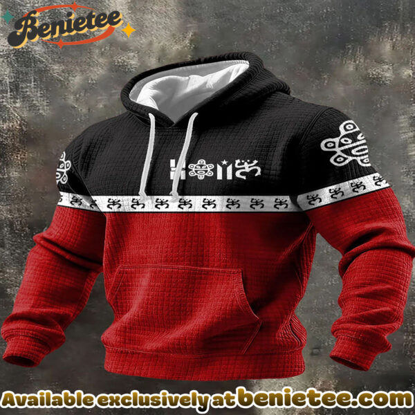 Puerto Rico Taino Art Proud Printed Hoodie - Ver 3