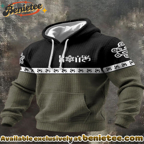 Puerto Rico Taino Art Proud Printed Hoodie - Ver 6