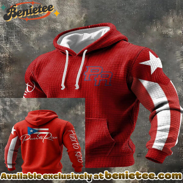 Puerto Rico Taino Proud Art Printed Hoodie - Ver 6