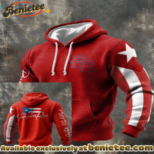 Puerto Rico Taino Proud Art Printed Hoodie - Ver 6