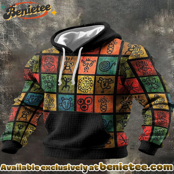 Puerto Rico Taino Proud Art Printed Hoodie - Ver 8