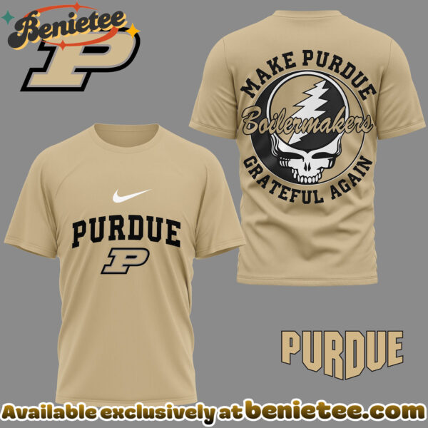 Purdue Boilermakers Premium NCAA Grateful Game Day 3D Shirt Hoodie