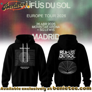 RUFUS DU SOL 2026 Tour Merchandise Hoodie, Tshirt, Sweatshirt - Ver 3