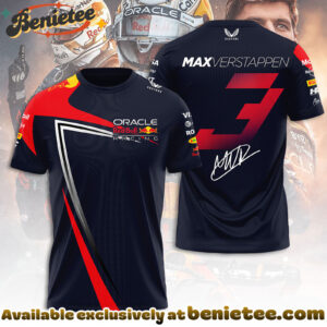 Red Bull Racing x Max Verstappen 3D Apparel Hoodie - Ver 8