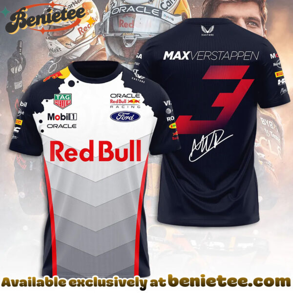 Red Bull Racing x Max Verstappen 3D Apparel Hoodie - Ver 3