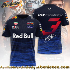 Red Bull Racing x Max Verstappen 3D Apparel Hoodie