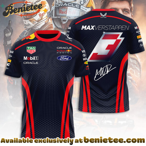 Red Bull Racing x Max Verstappen 3D Apparel Hoodie - Ver 12