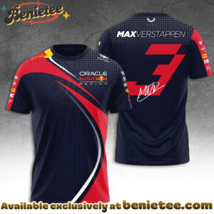 Red Bull Racing x Max Verstappen 3D Apparel Hoodie - Ver 6