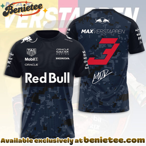 Red Bull Racing x Max Verstappen 3D Apparel Hoodie - Ver 2