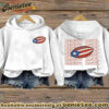 Retro Puerto Rico Print Hoodie - Ver 4