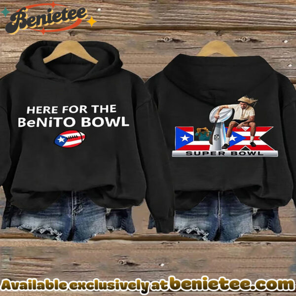 Retro Puerto Rico Print Hoodie - Ver 6