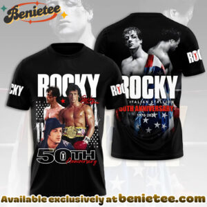 Rocky 50th Anniversary 3D Apparel Hoodie - Ver 4