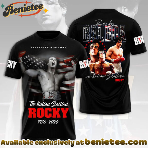 Rocky 50th Anniversary 3D Apparel Hoodie - Ver 2