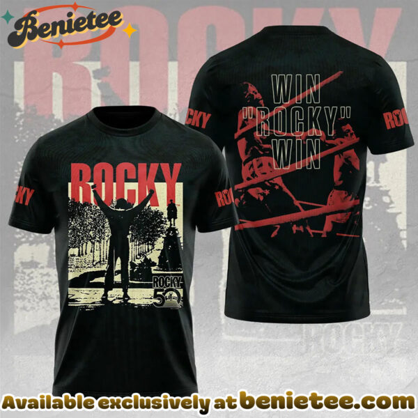 Rocky 50th Anniversary 3D Apparel Hoodie - Ver 12