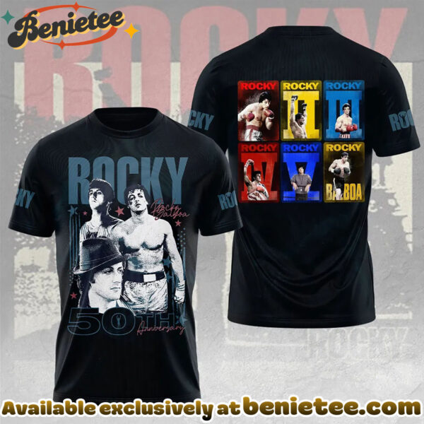 Rocky 50th Anniversary 3D Apparel Hoodie - Ver 9