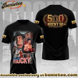 Rocky 50th Anniversary 3D Apparel Hoodie - Ver 6