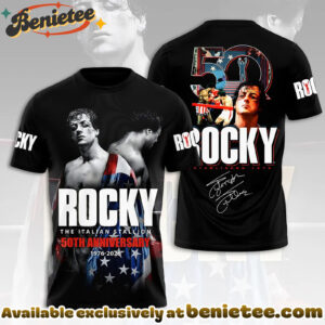 Rocky 50th Anniversary 3D Apparel Hoodie - Ver 5