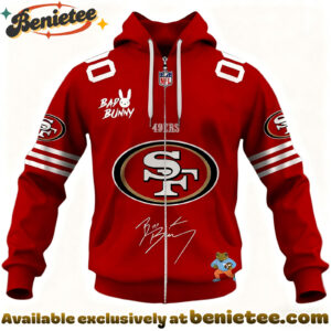 San Francisco 49ers x Bad Bunny Super Bowl 2026 Limited Edition Shirt - Ver 2