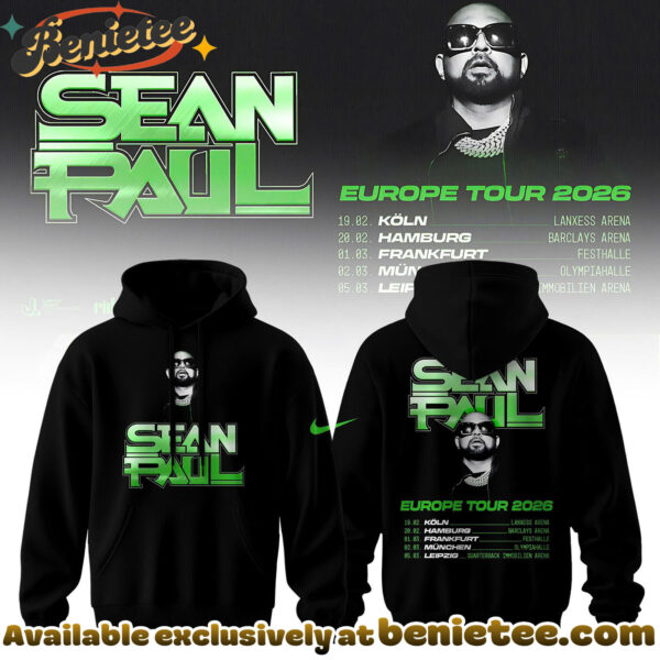 Sean Paul - Germany Tour 2026 Limited Edition Hoodie