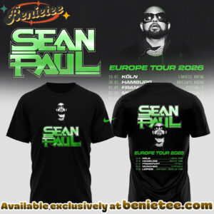 Sean Paul - Germany Tour 2026 Limited Edition Shirt