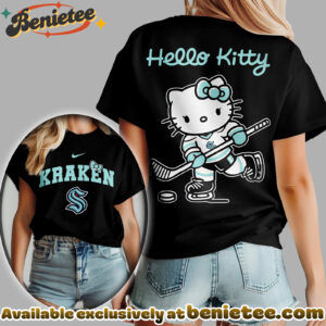 Seattle Kraken Premium NHL Hello Kitty Womens Shirt