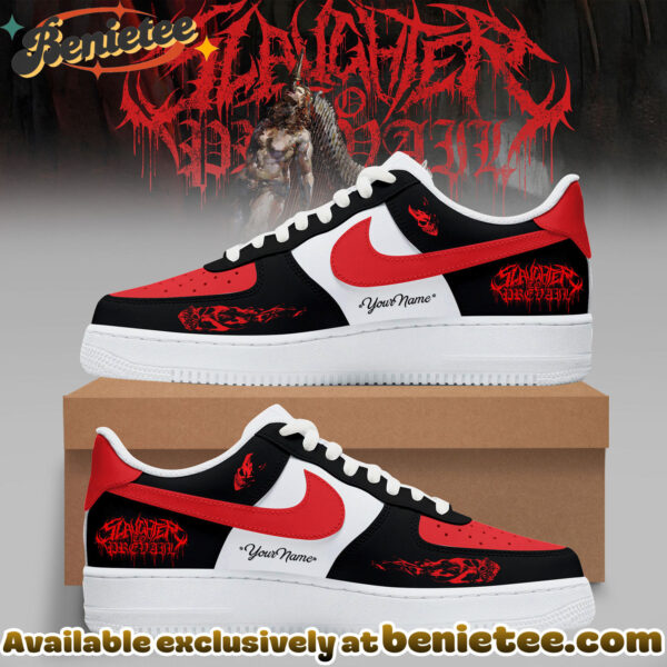 Slaughter To Prevail Tour Merch 2026 Collection - Air Force 1