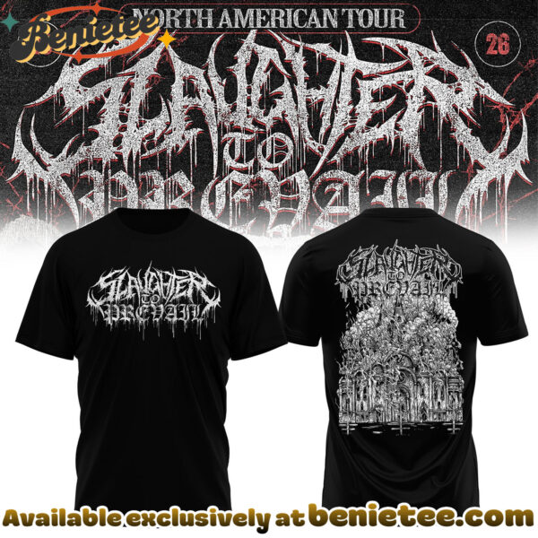 Slaughter To Prevail Tour Merch 2026 Collection Hoodie, Tshirt, Sweatshirt - Ver 7