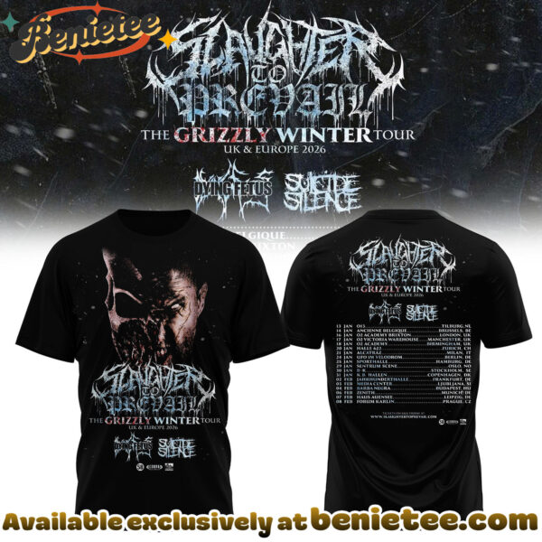 Slaughter To Prevail Tour Merch 2026 Collection Hoodie, Tshirt, Sweatshirt - Ver 9