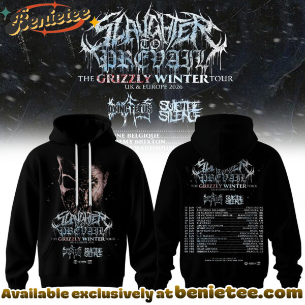 Slaughter To Prevail Tour Merch 2026 Collection Hoodie, Tshirt, Sweatshirt