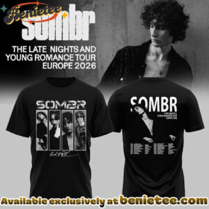 Sombr 2026 Tour Merch Hoodie, Tshirt, Sweatshirt - Ver 4