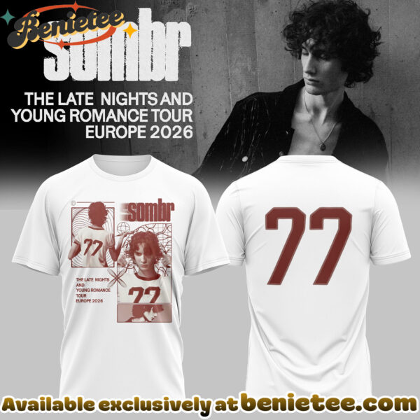 Sombr 2026 Tour Merch Hoodie, Tshirt, Sweatshirt - Ver 3