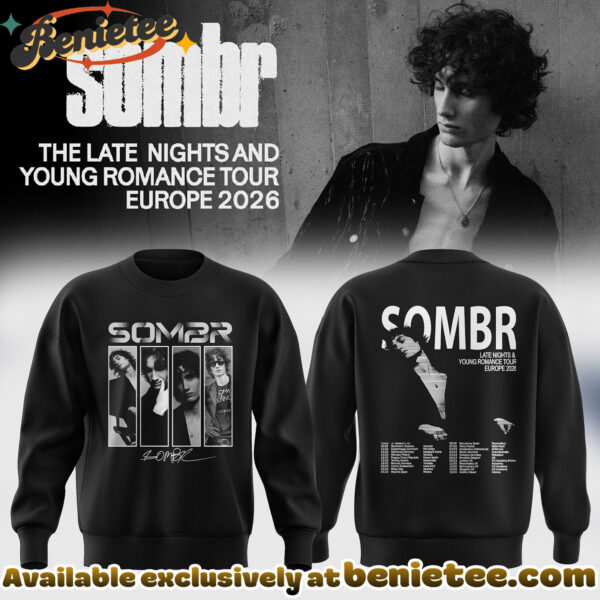 Sombr 2026 Tour merch Hoodie, Tshirt, Sweatshirt