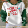 St. Patrick'S Day And Por La Print Casual Hoodie With Pockets
