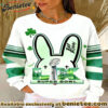 St. Patrick'S Day And Super Bowl Printed Casual Round Neck Sweatshirt