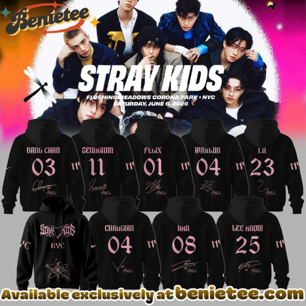 Stray Kids x NYC - Governors Ball Music Festival 2026 Collection Hoodie, Tshirt, Sweatshirt