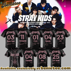 Stray Kids x New York Mets - Governors Ball Music Festival 2026 Collection Baseball Jersey, Sports Jerseys - Ver 3