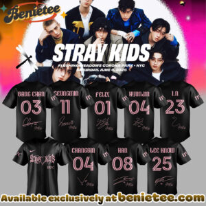 Stray Kids x New York Mets - Governors Ball Music Festival 2026 Collection Baseball Jersey, Sports Jerseys - Ver 5