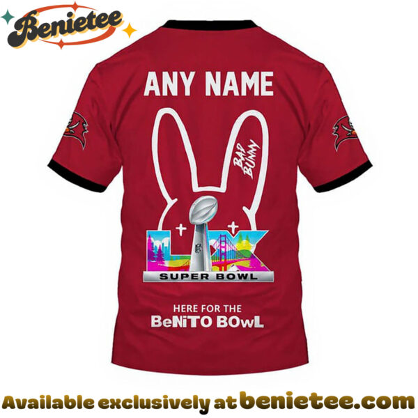 Tampa Bay Buccaneers x Bad Bunny Super Bowl 2026 Limited Edition Shirt - Ver 2
