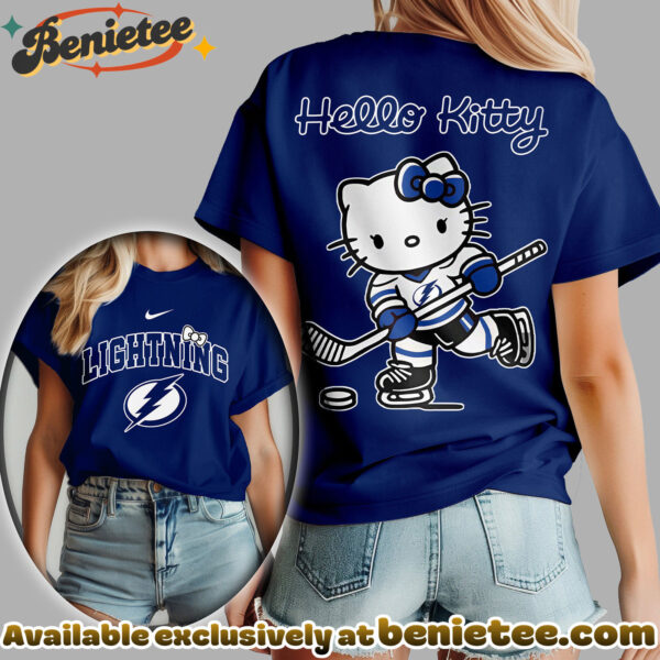 Tampa Bay Lightning Premium NHL Hello Kitty Womens Shirt