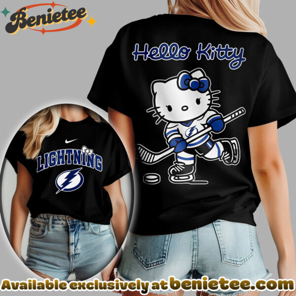 Tampa Bay Lightning Premium NHL Hello Kitty Womens Shirt