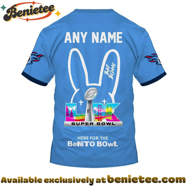 Tennessee Titans x Bad Bunny Super Bowl 2026 Limited Edition Shirt - Ver 2